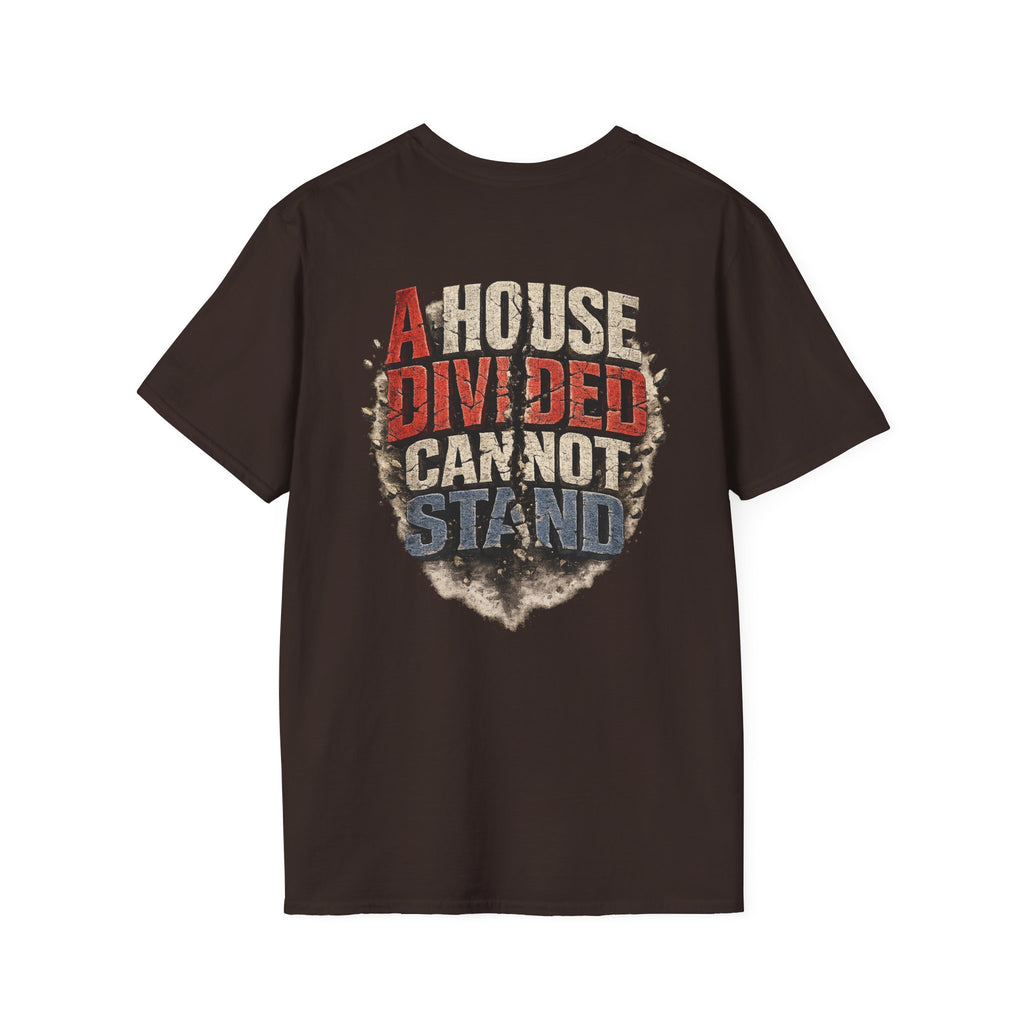 Patriotic Raging Grill BBQ T-Shirt — Small Chest Logo, 4th of July Cookout Tee