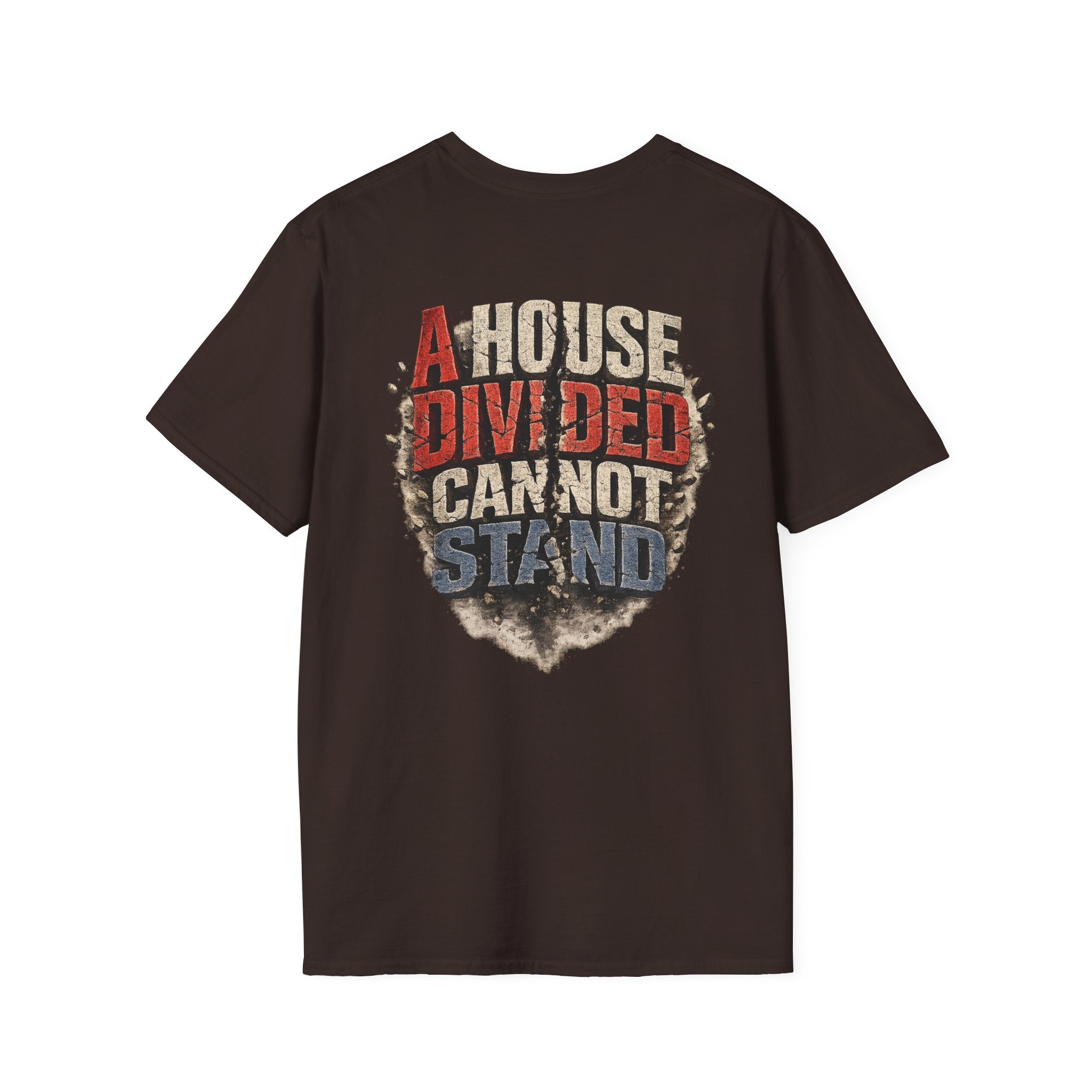Patriotic Raging Grill BBQ T-Shirt — Small Chest Logo, 4th of July Cookout Tee