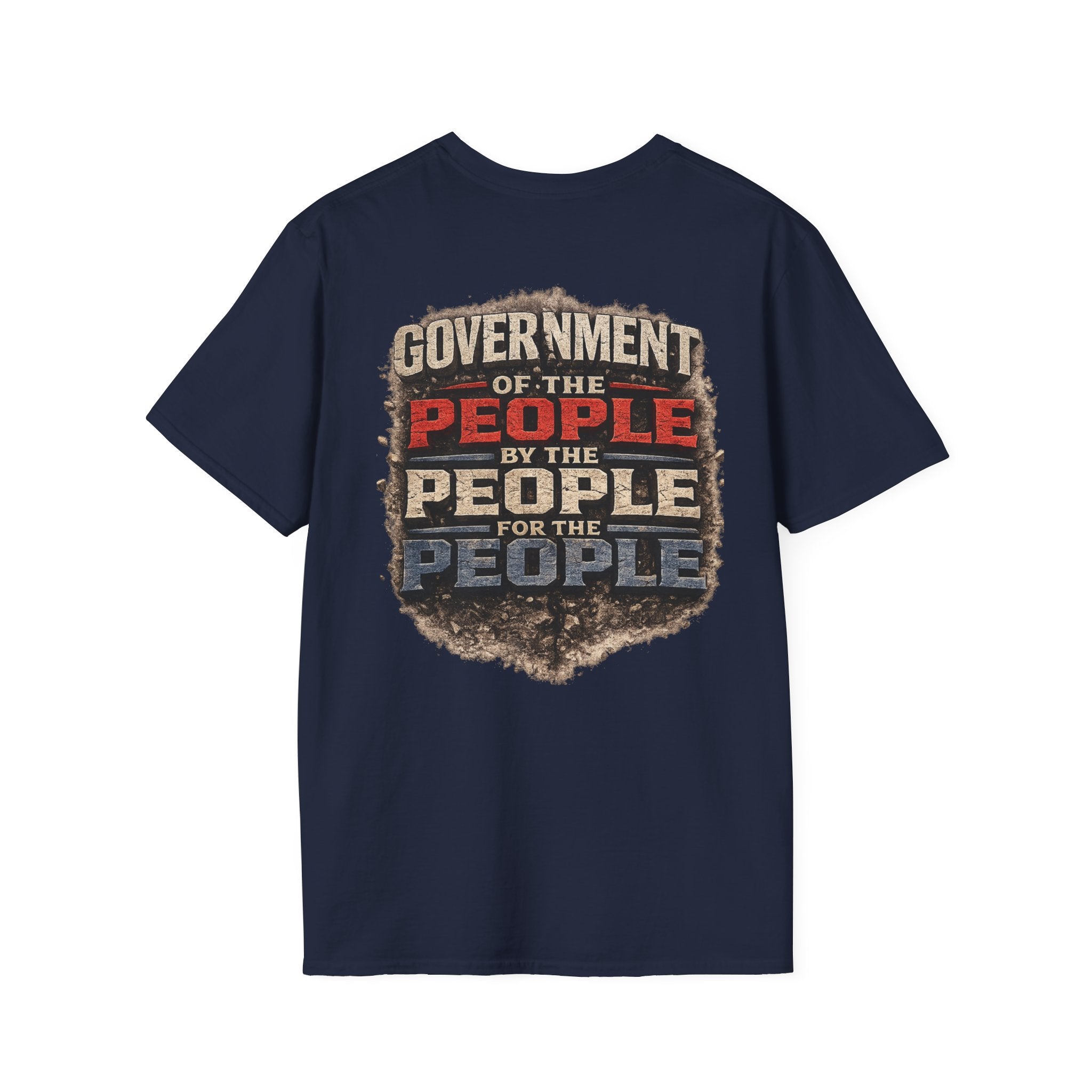 Government of the People | Abraham Lincoln Patriotic Gildan Softstyle® T-Shirt