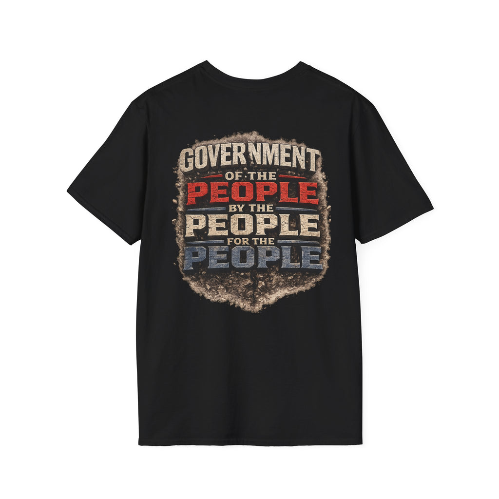 Government of the People | Abraham Lincoln Patriotic Gildan Softstyle® T-Shirt