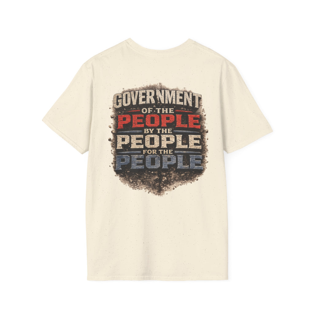 Government of the People | Abraham Lincoln Patriotic Gildan Softstyle® T-Shirt