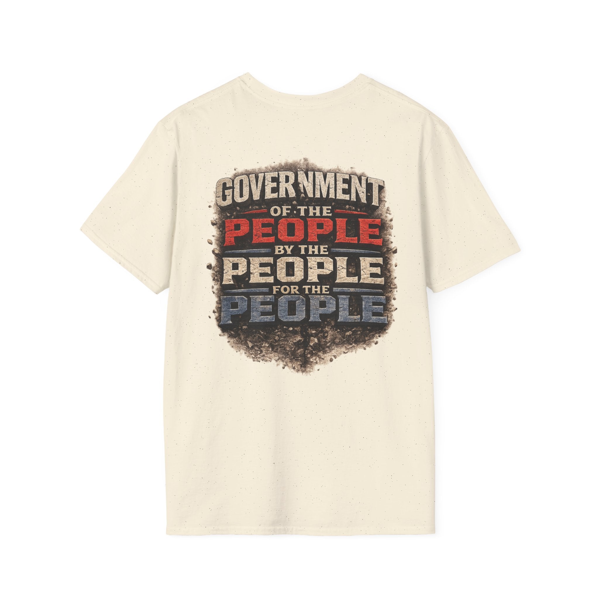 Government of the People | Abraham Lincoln Patriotic Gildan Softstyle® T-Shirt