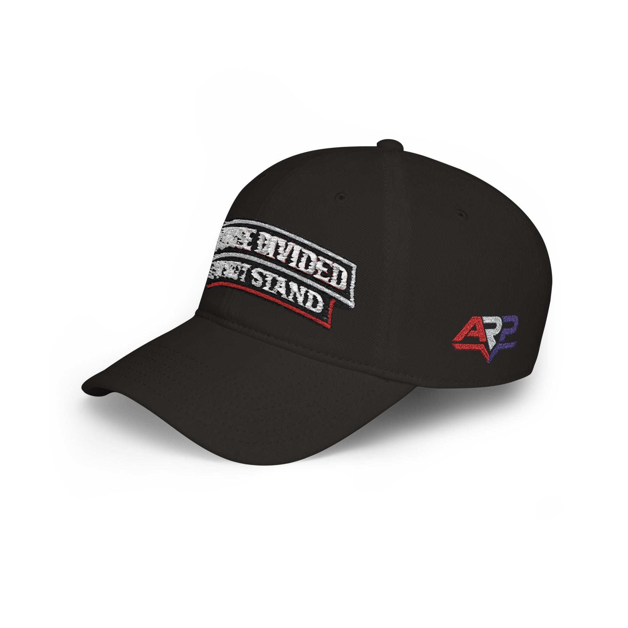 Baseball Cap — "A House Divided Can Not Stand" Embroidered Patch Hat