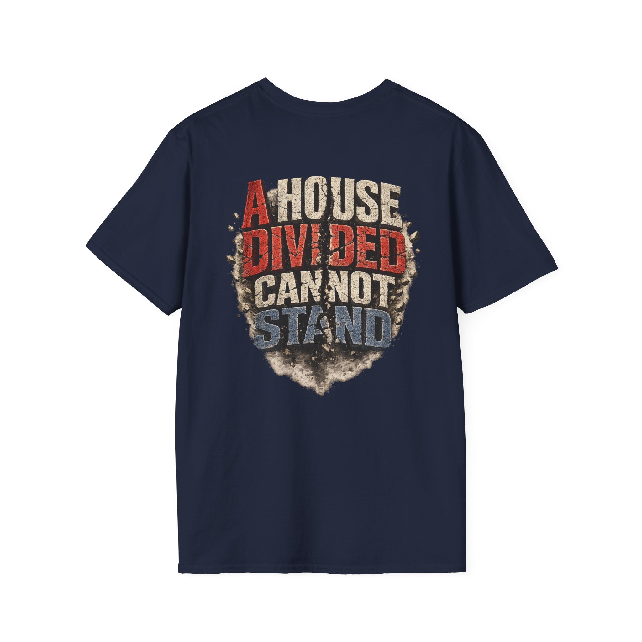 Patriotic Raging Grill BBQ T-Shirt — Small Chest Logo, 4th of July Cookout Tee