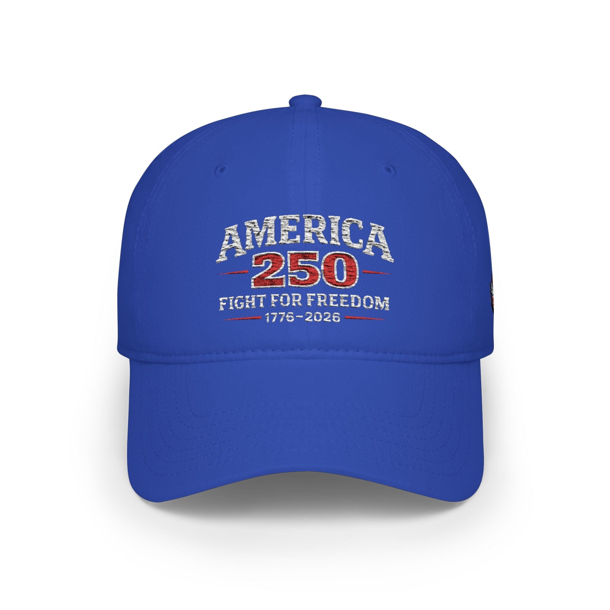America 250 Low Profile Baseball Cap – Fight for Freedom 1776–2026 - Americas RAGING Politics