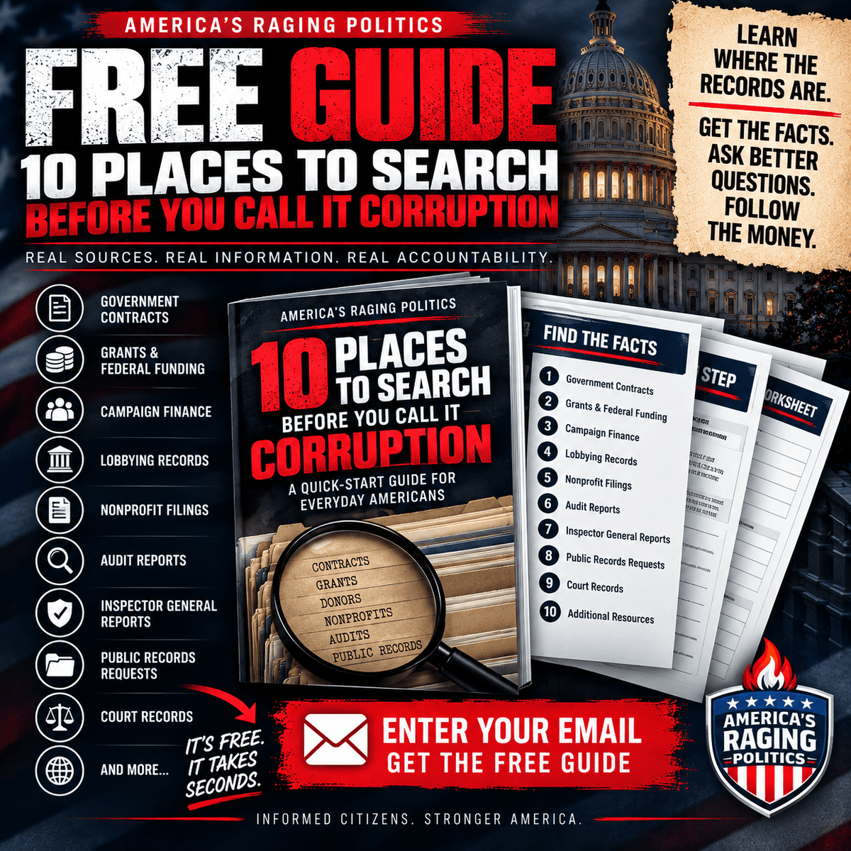 DOWNLOAD YOUR FREE GUIDE. - Americas RAGING Politics