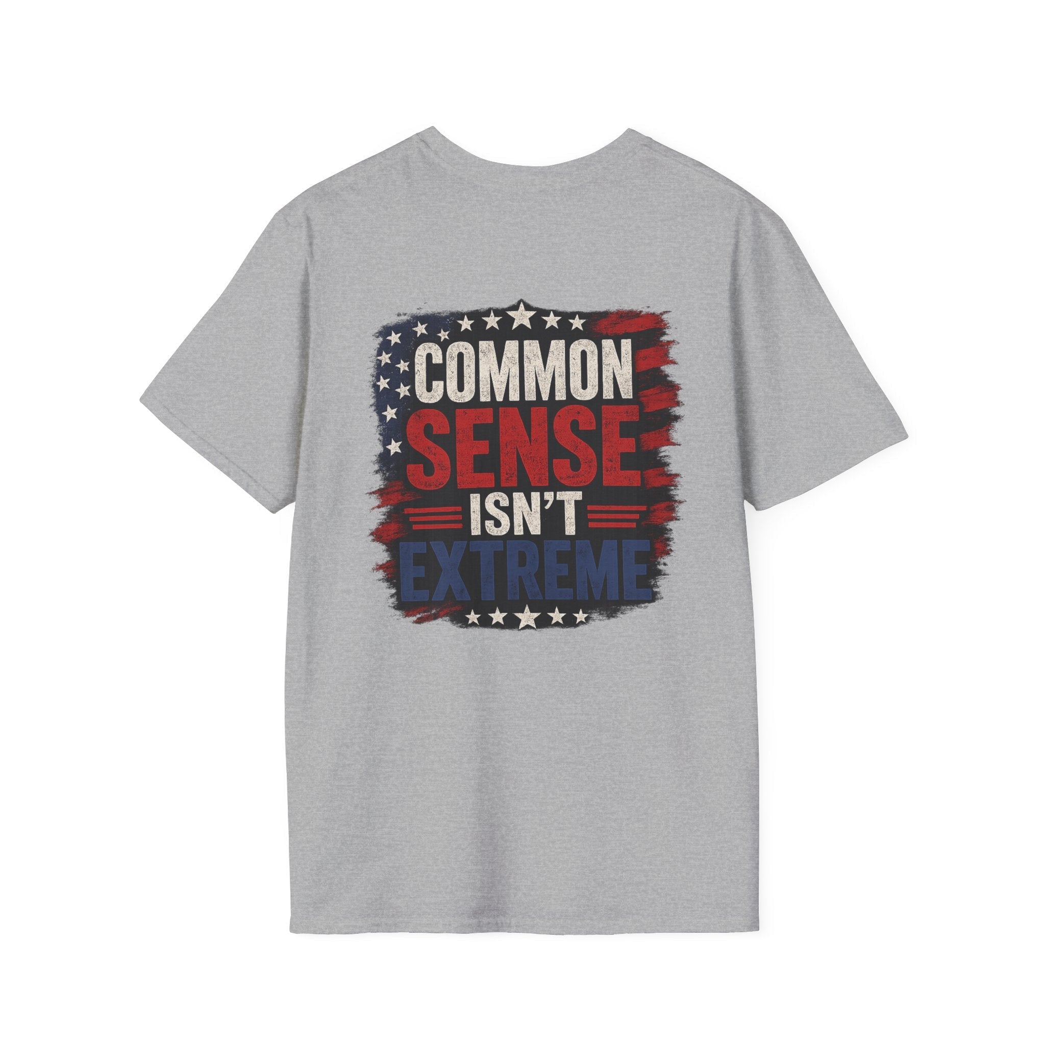Common Sense Isn’t Extreme American Flag T-Shirt — Patriotic Tee - Americas RAGING Politics