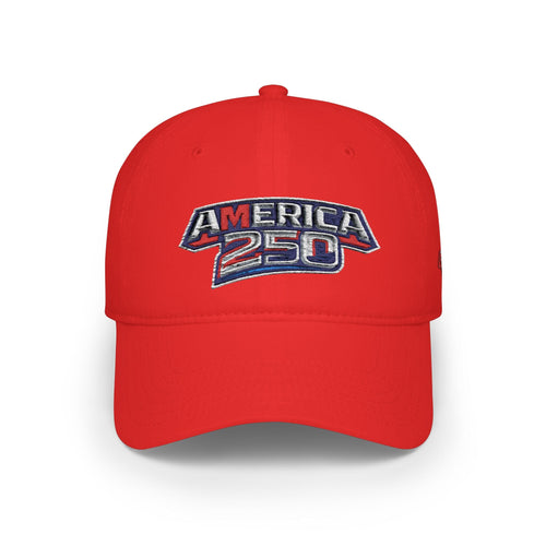 America 250 Low Profile Baseball Cap – Fight for Freedom 1776–2026 - Americas RAGING Politics