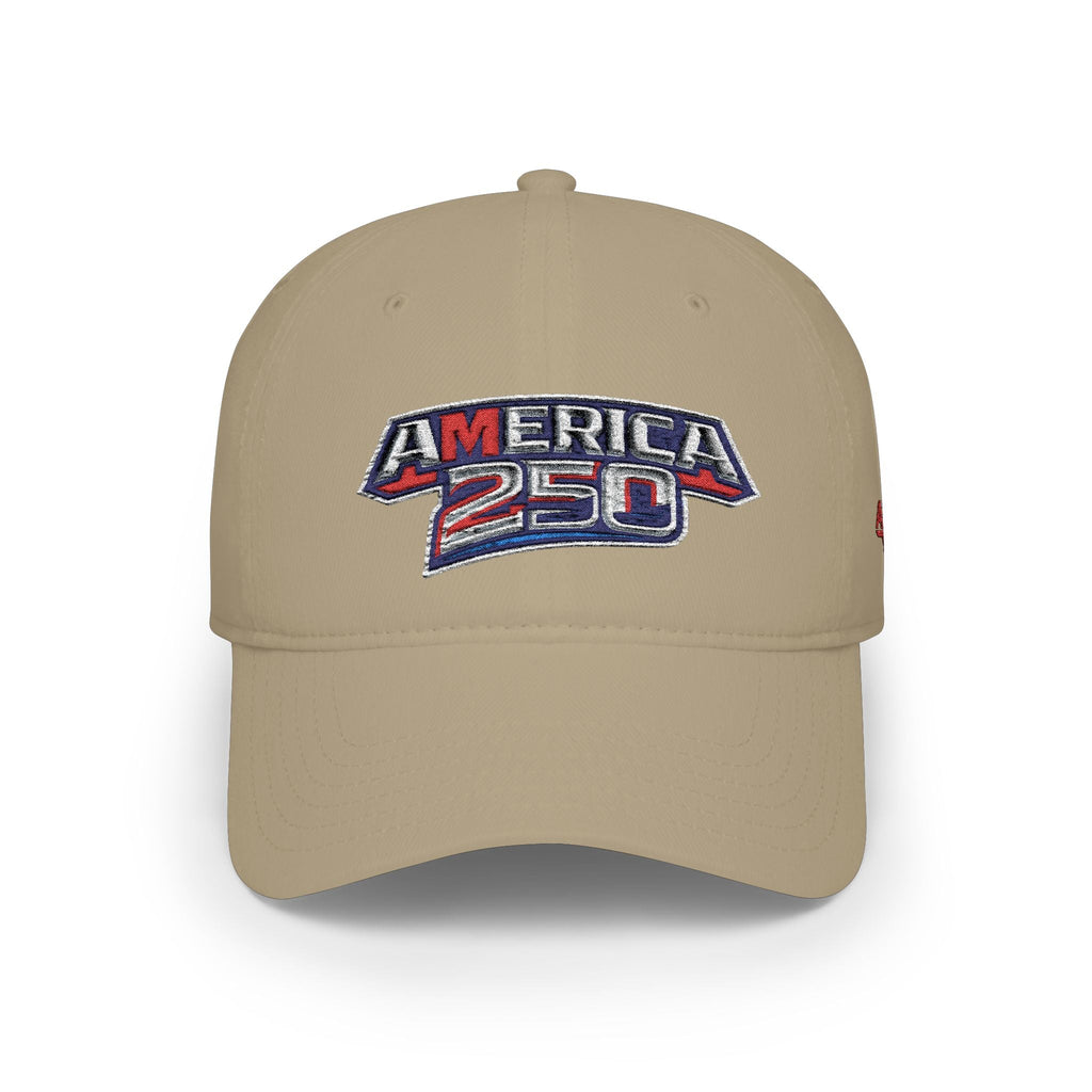 America 250 Low Profile Baseball Cap – Fight for Freedom 1776–2026 - Americas RAGING Politics