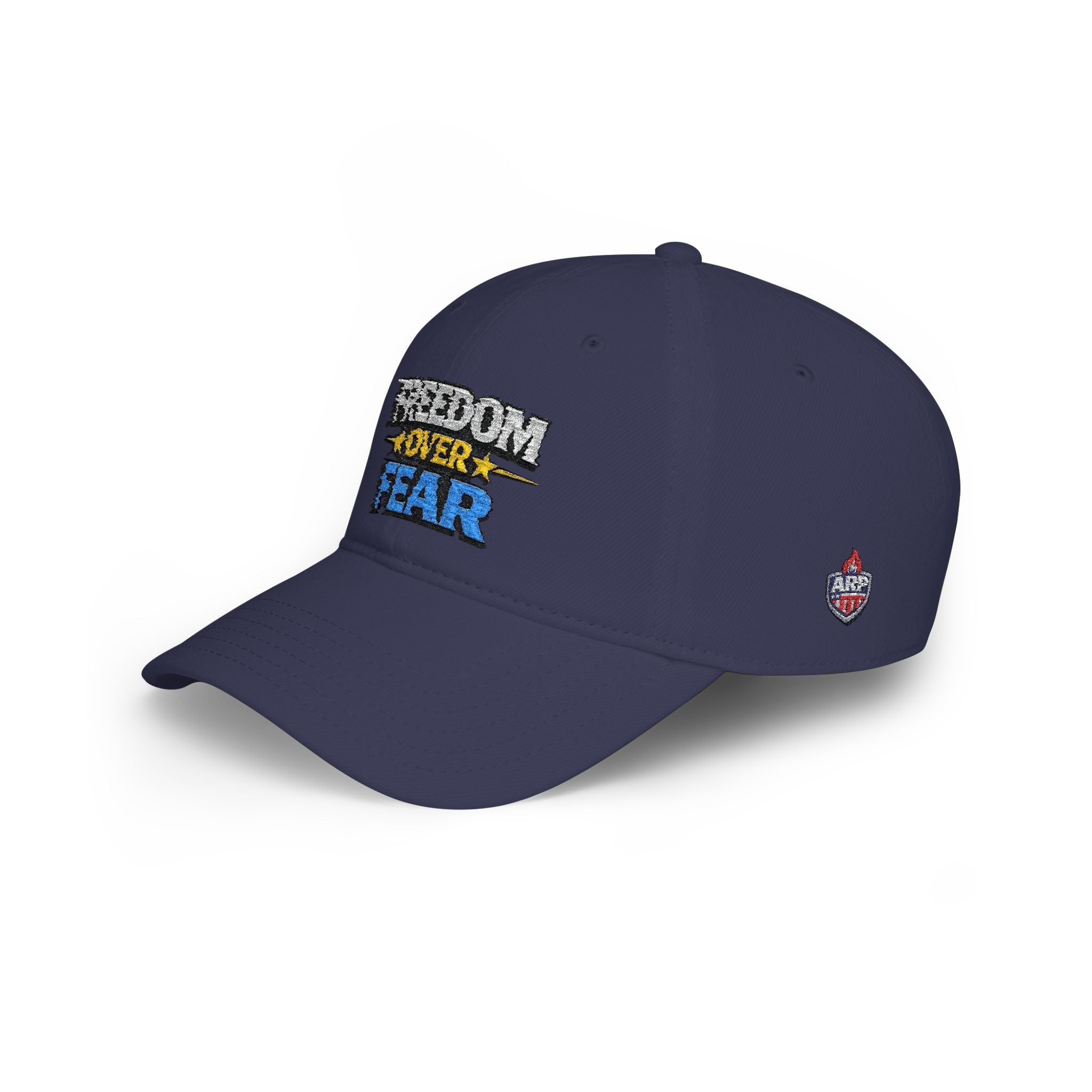 Freedom Over Fear Embroidered Baseball Cap - Americas RAGING Politics