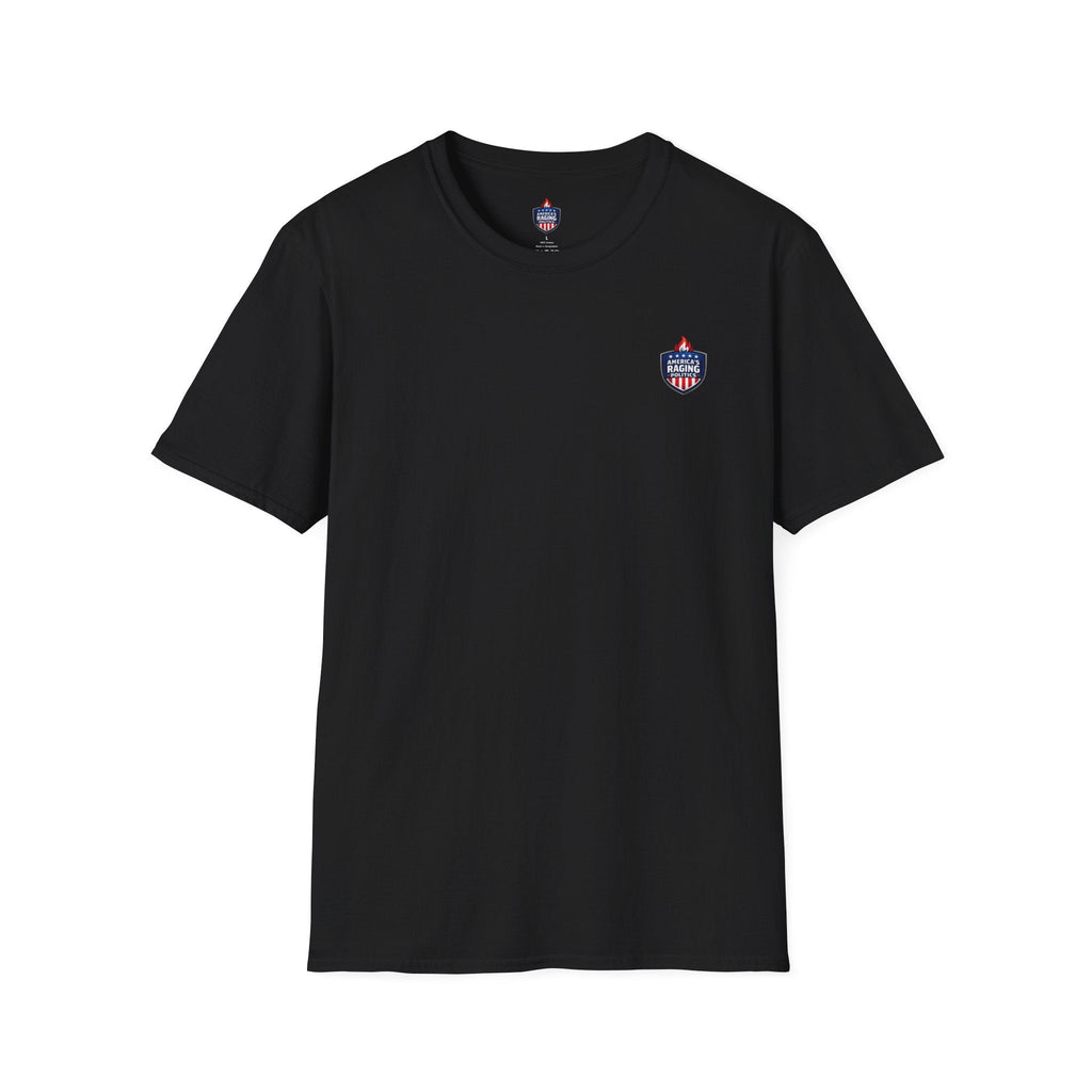 Patriotic 'The More They Push, The Stronger We Get' T-Shirt - Americas RAGING Politics