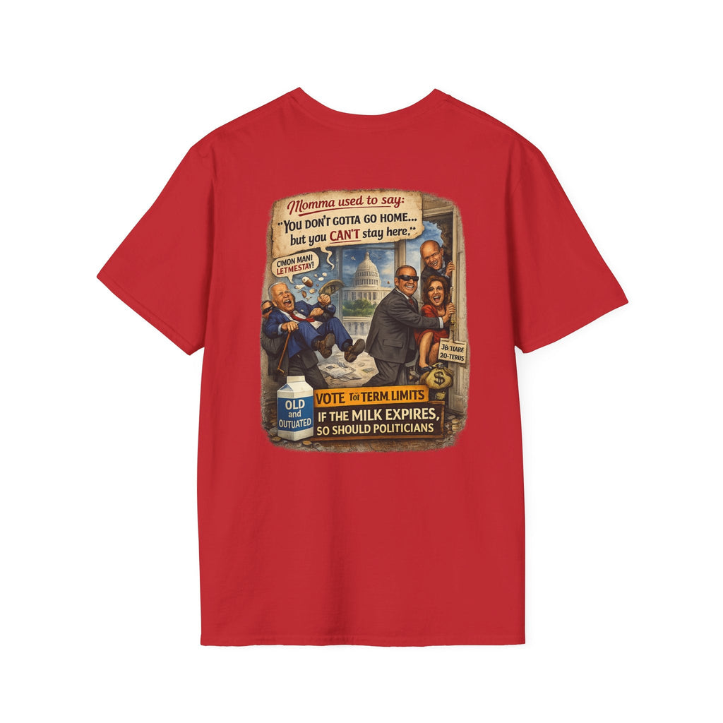 T-Shirt — 'Vote in Term Limits' Political Vintage Campaign Graphic - Americas RAGING Politics