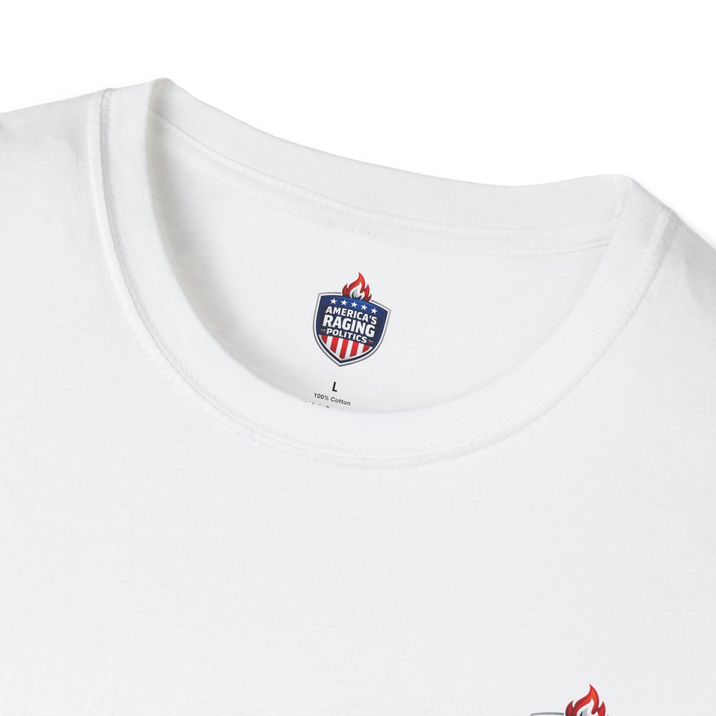 Political Satire T-Shirt — "Still Waiting to Hatch" Capitol Comic Back Print - Americas RAGING Politics