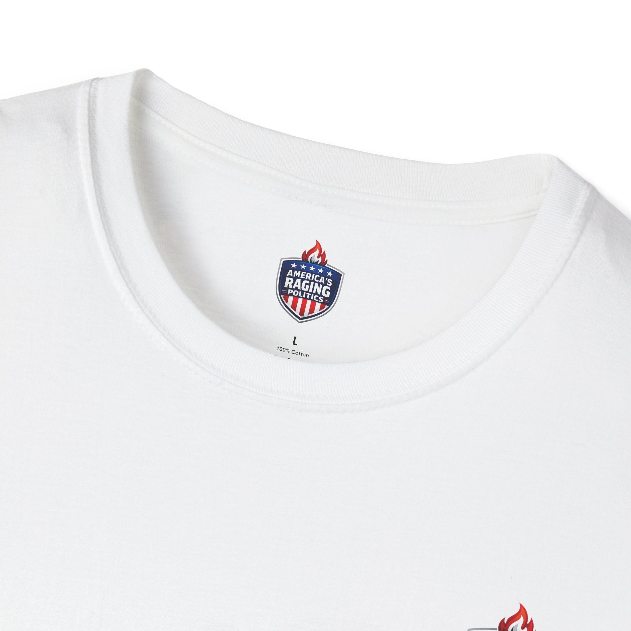 Political Satire T-Shirt — "Still Waiting to Hatch" Capitol Comic Back Print - Americas RAGING Politics