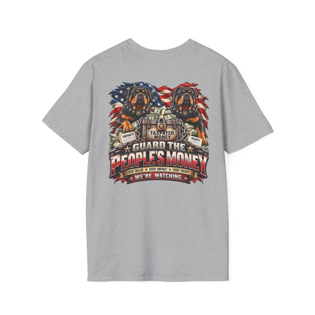 Guard the People’s Money – Taxpayer Watchdog Political T-Shirt - Americas RAGING Politics