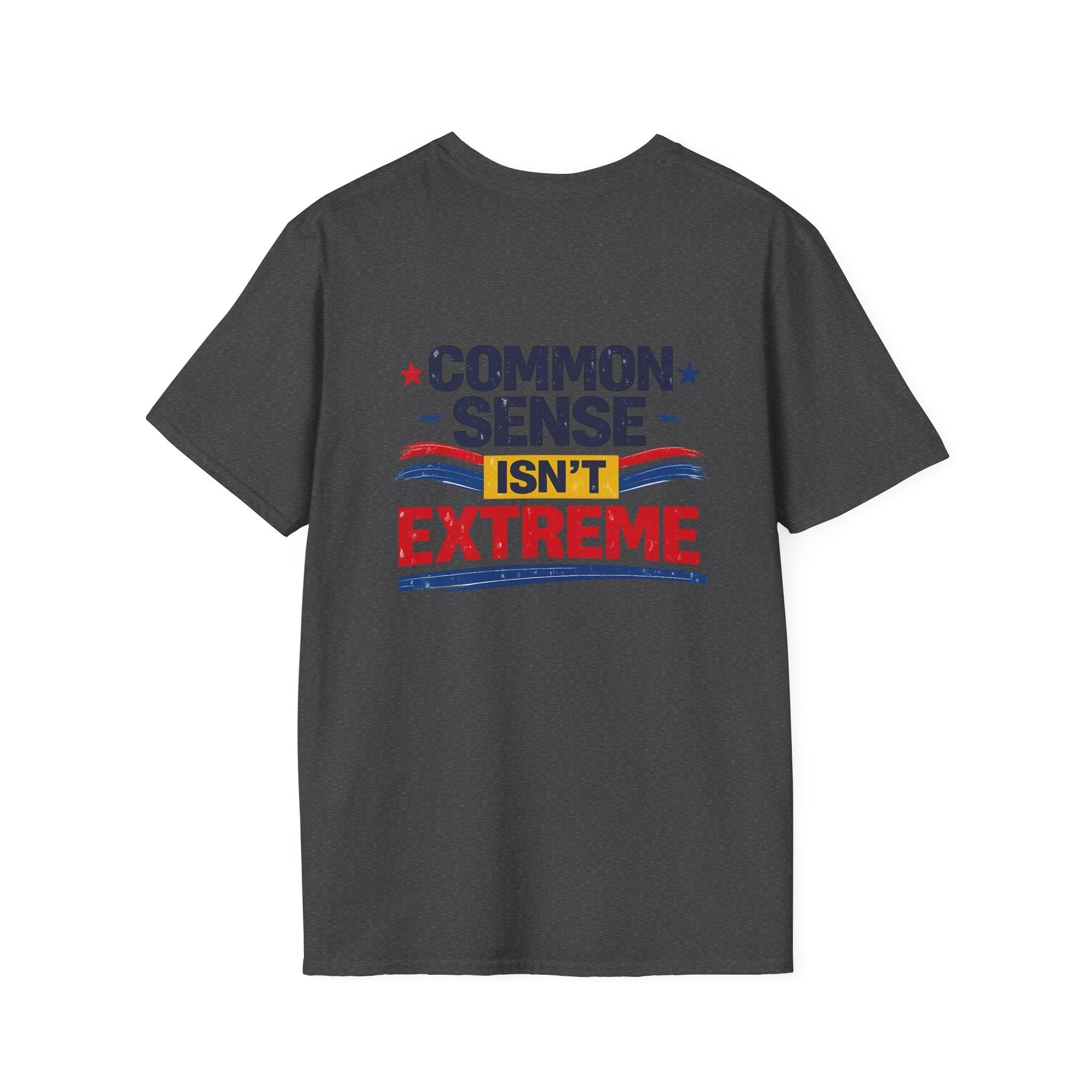 T-Shirt — “Common Sense Isn’t Extreme” Patriotic Graphic Tee - Americas RAGING Politics