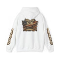 1776 Patriotic Hoodie – "Born 1776" American Flag Design - Americas RAGING Politics