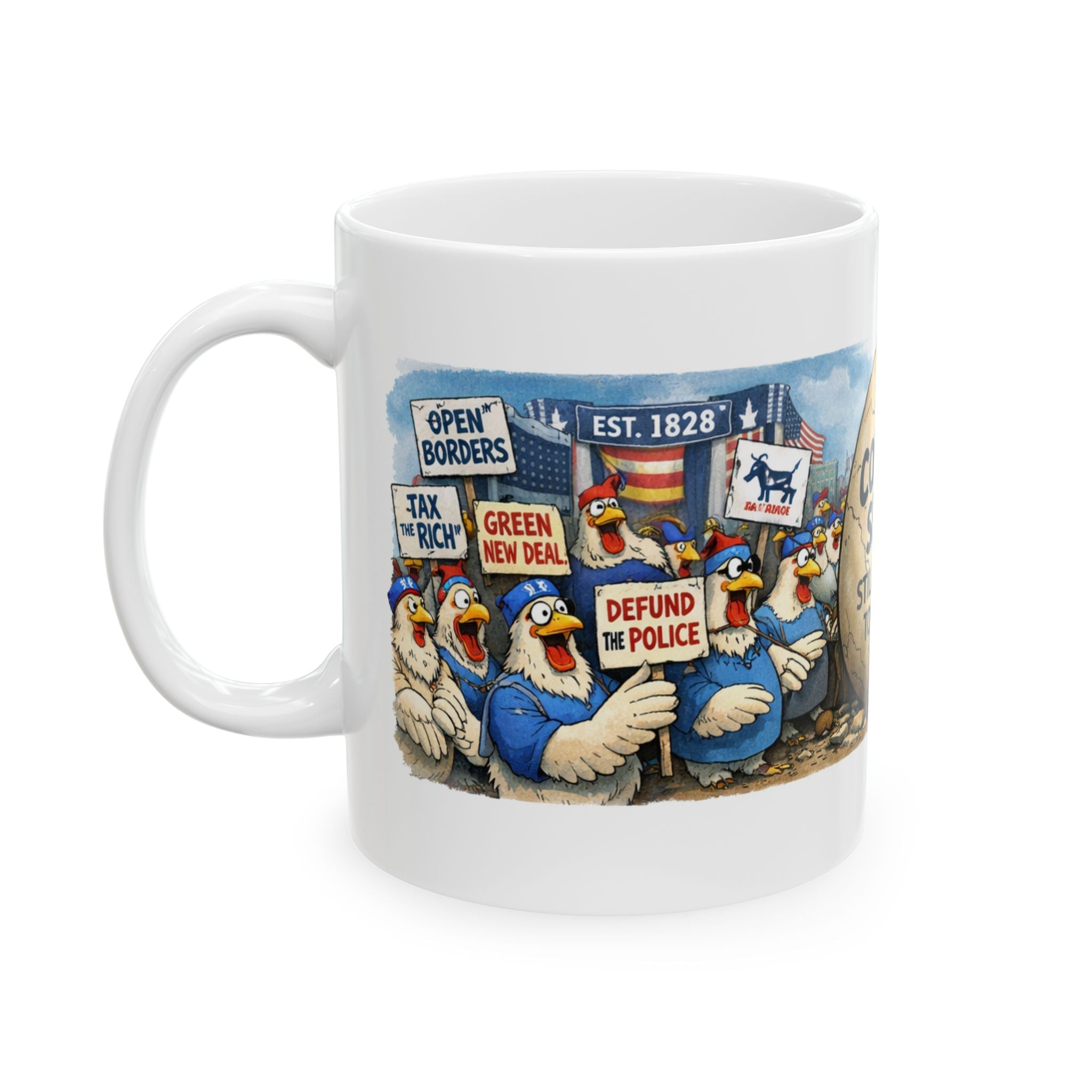 Capitol Coop – Common Sense Still Waiting Mug - Americas RAGING Politics Hoodie - Americas RAGING Politics