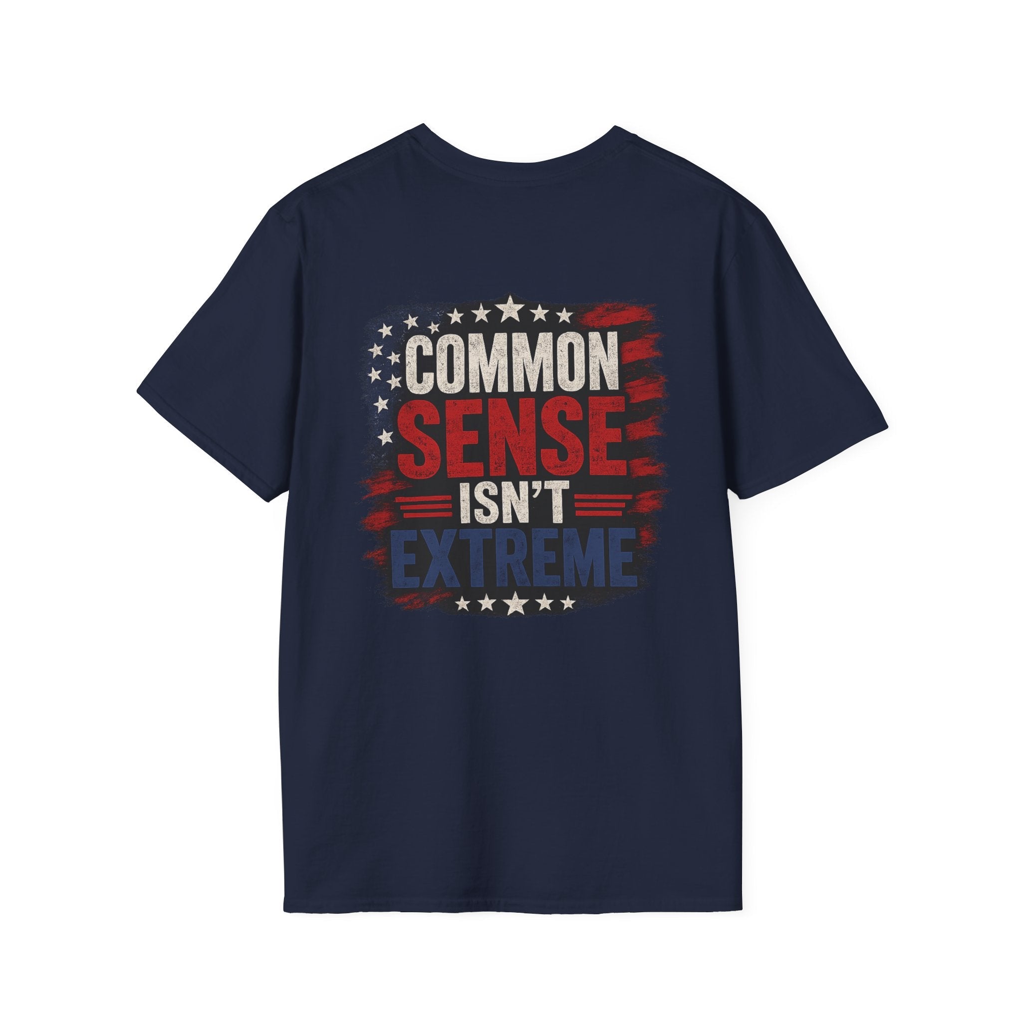 Common Sense Isn’t Extreme American Flag T-Shirt — Patriotic Tee - Americas RAGING Politics