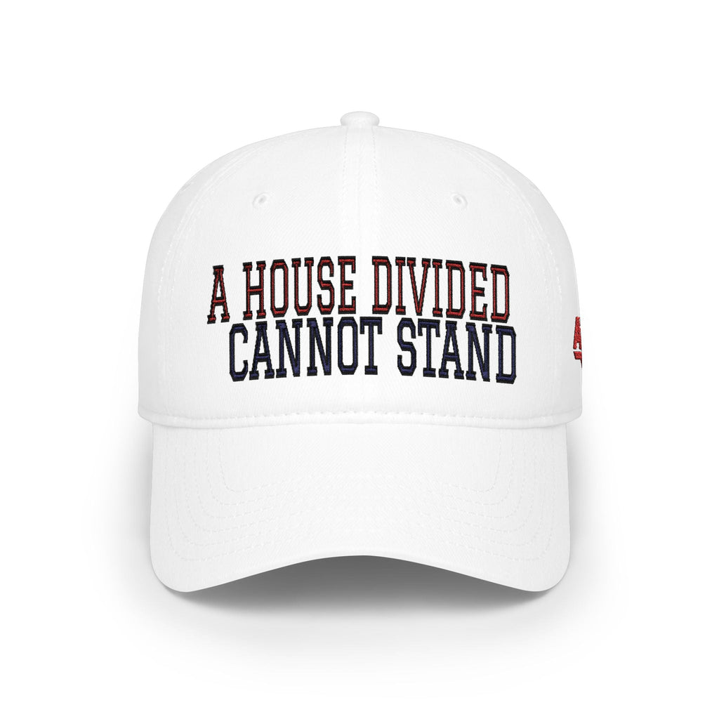 A House Divided Cannot Stand | Embroidered Patriotic Hat - Americas RAGING Politics