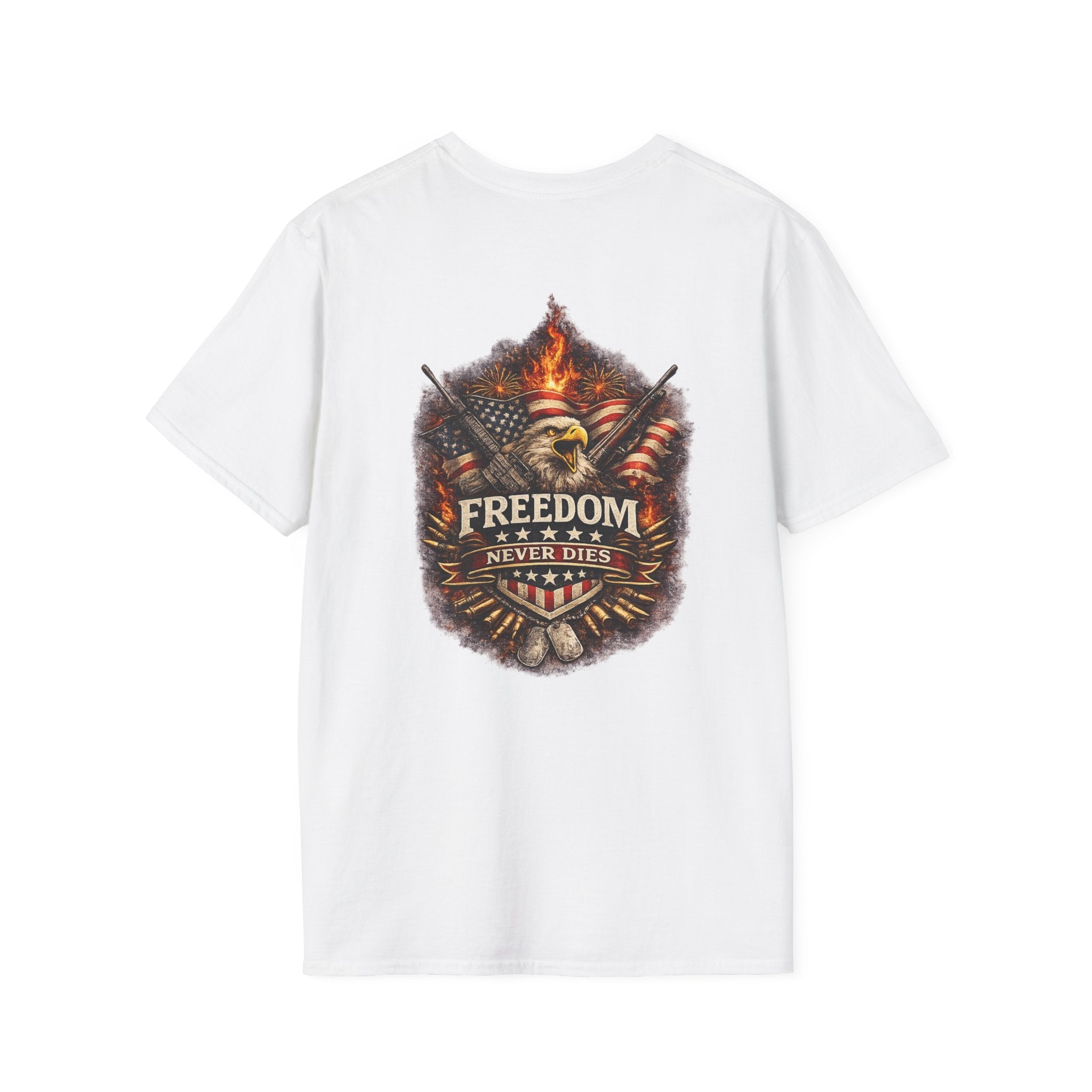 Freedom Political T-Shirt — America's Raging Politics Statement Tee - Americas RAGING Politics