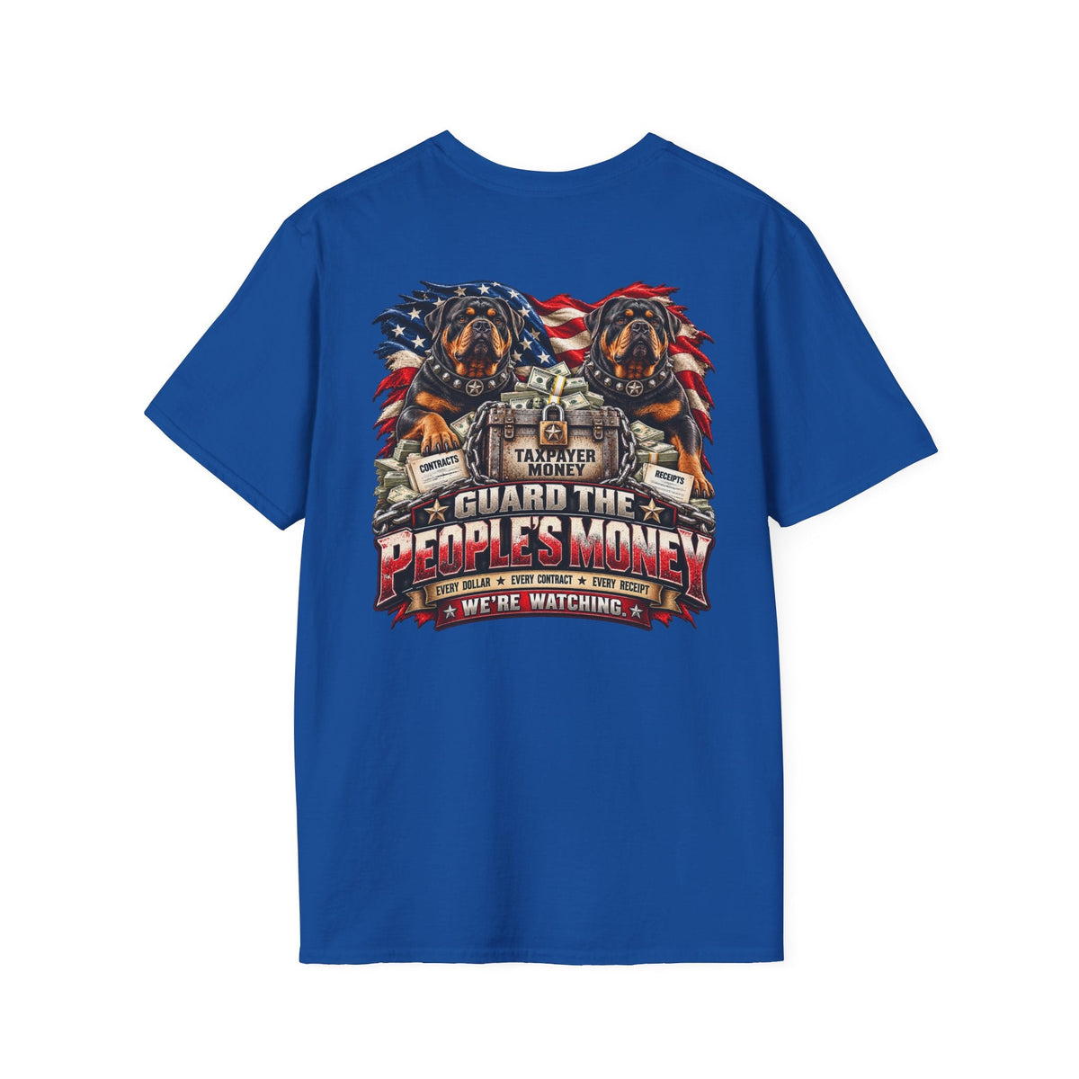 Guard the People’s Money – Taxpayer Watchdog Political T-Shirt - Americas RAGING Politics