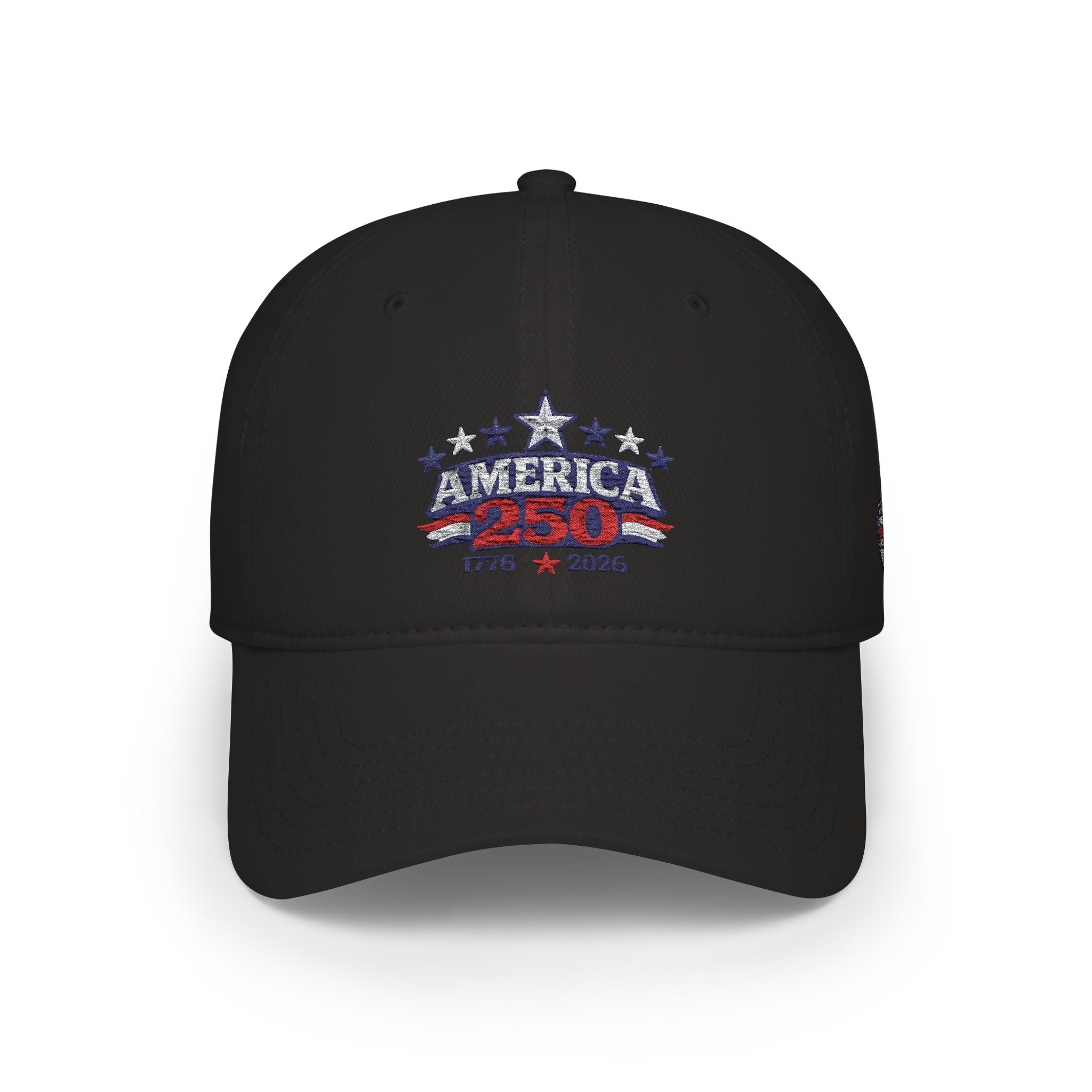 America 250 Embroidered Baseball Cap - Americas RAGING Politics