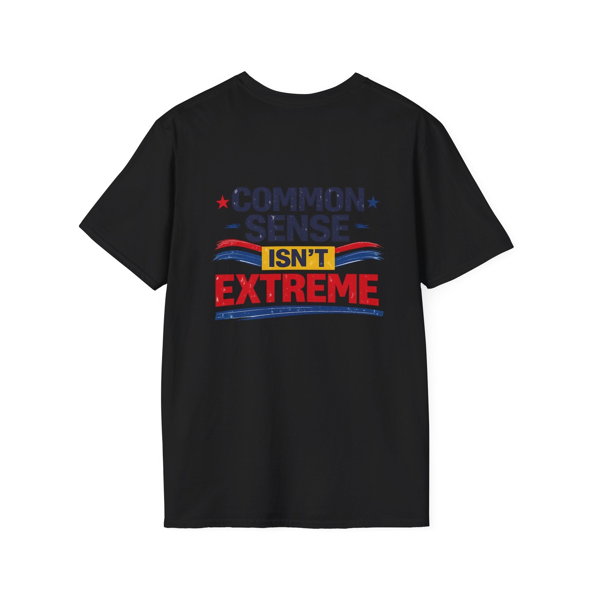 T-Shirt — “Common Sense Isn’t Extreme” Patriotic Graphic Tee - Americas RAGING Politics