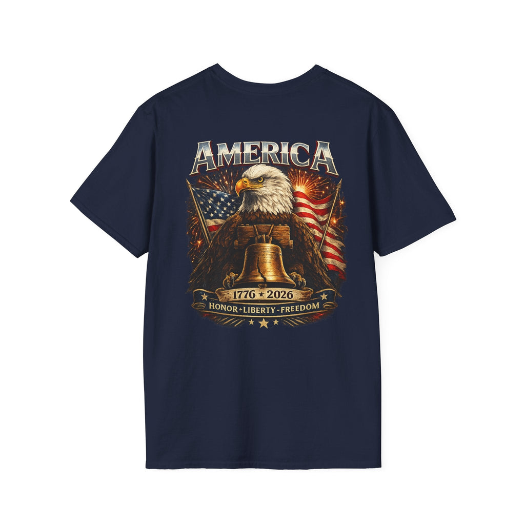 America 250 Patriotic T-Shirt - Americas RAGING Politics