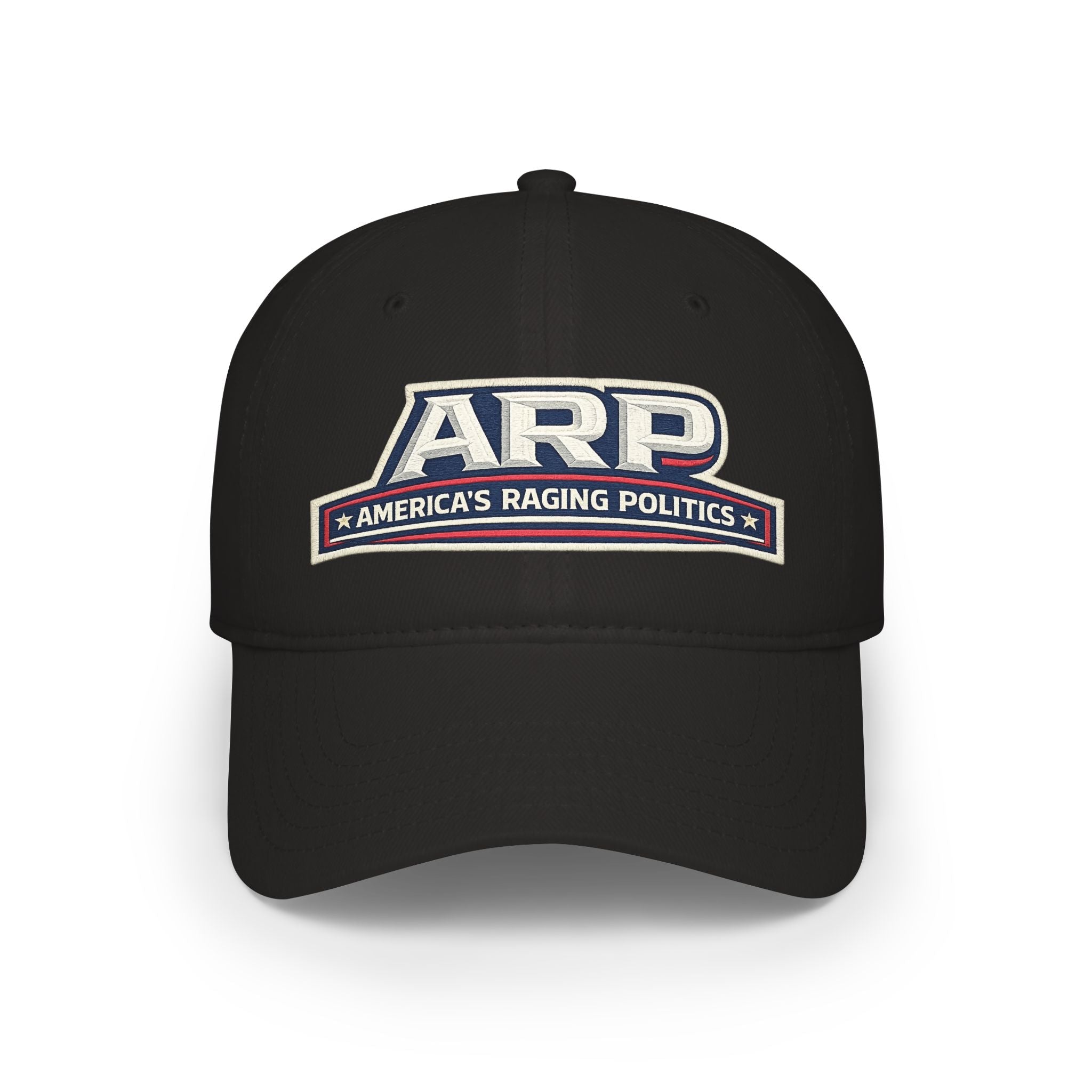 ARP "America's Raging Politics" Red Baseball Cap - Americas RAGING Politics