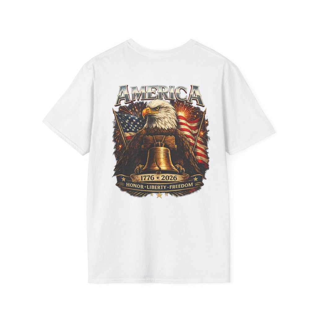 America 250 Patriotic T-Shirt - Americas RAGING Politics