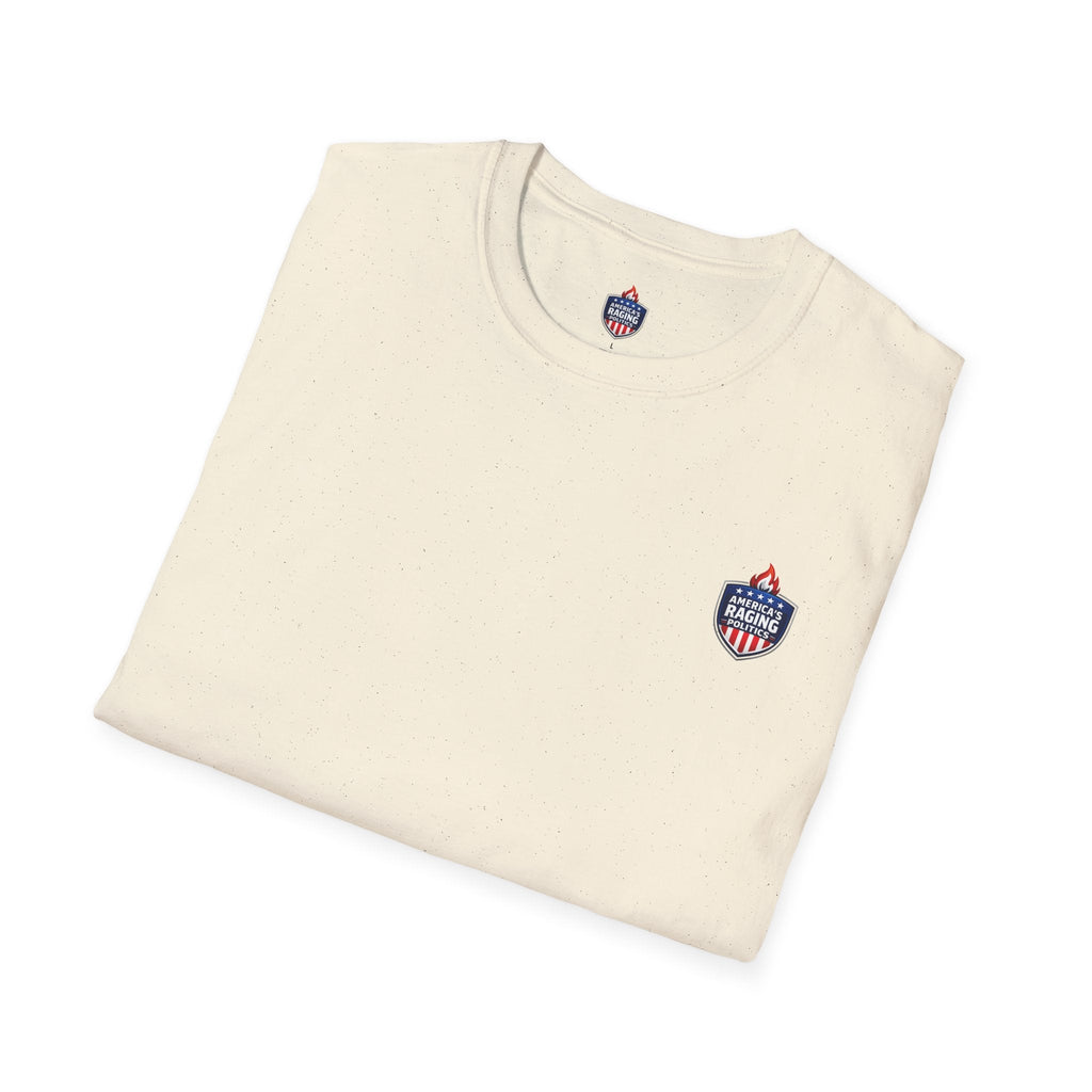 Turn Off The News, Turn On Your Brain T-Shirt — Political Media Skeptic Tee - Americas RAGING Politics