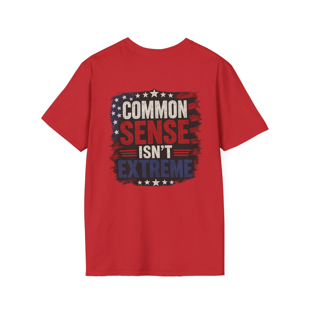 Common Sense Isn’t Extreme American Flag T-Shirt — Patriotic Tee - Americas RAGING Politics