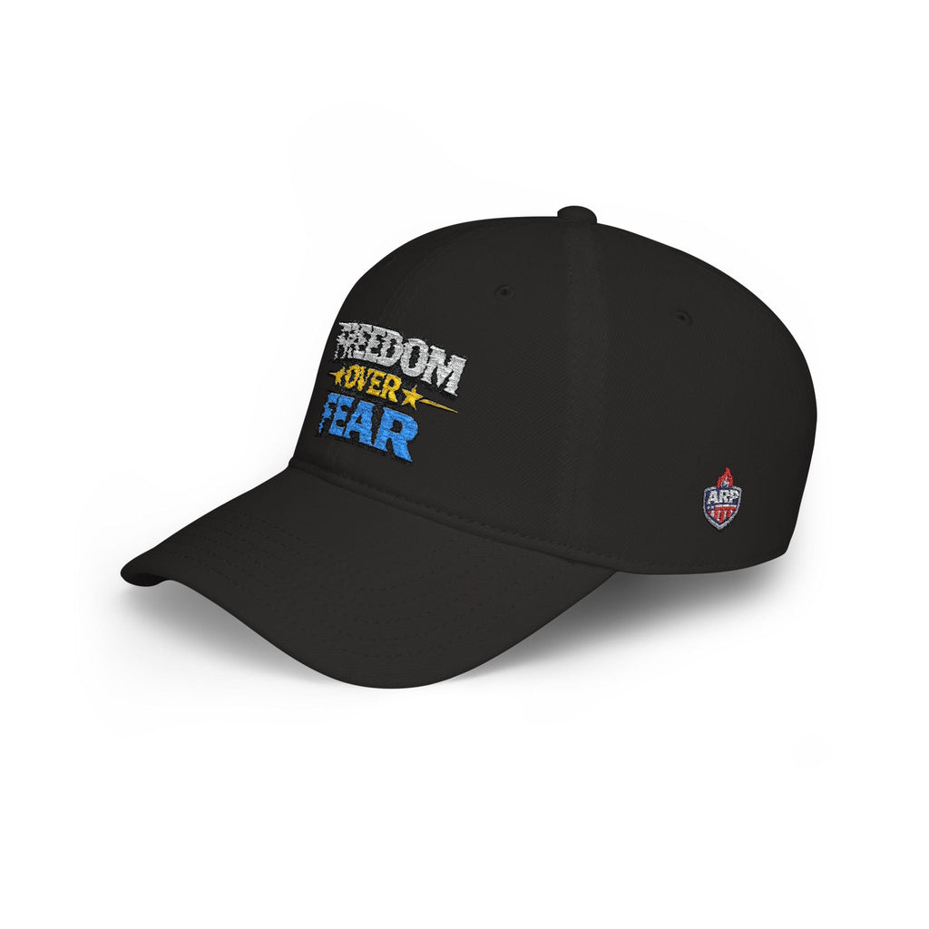 Freedom Over Fear Embroidered Baseball Cap - Americas RAGING Politics
