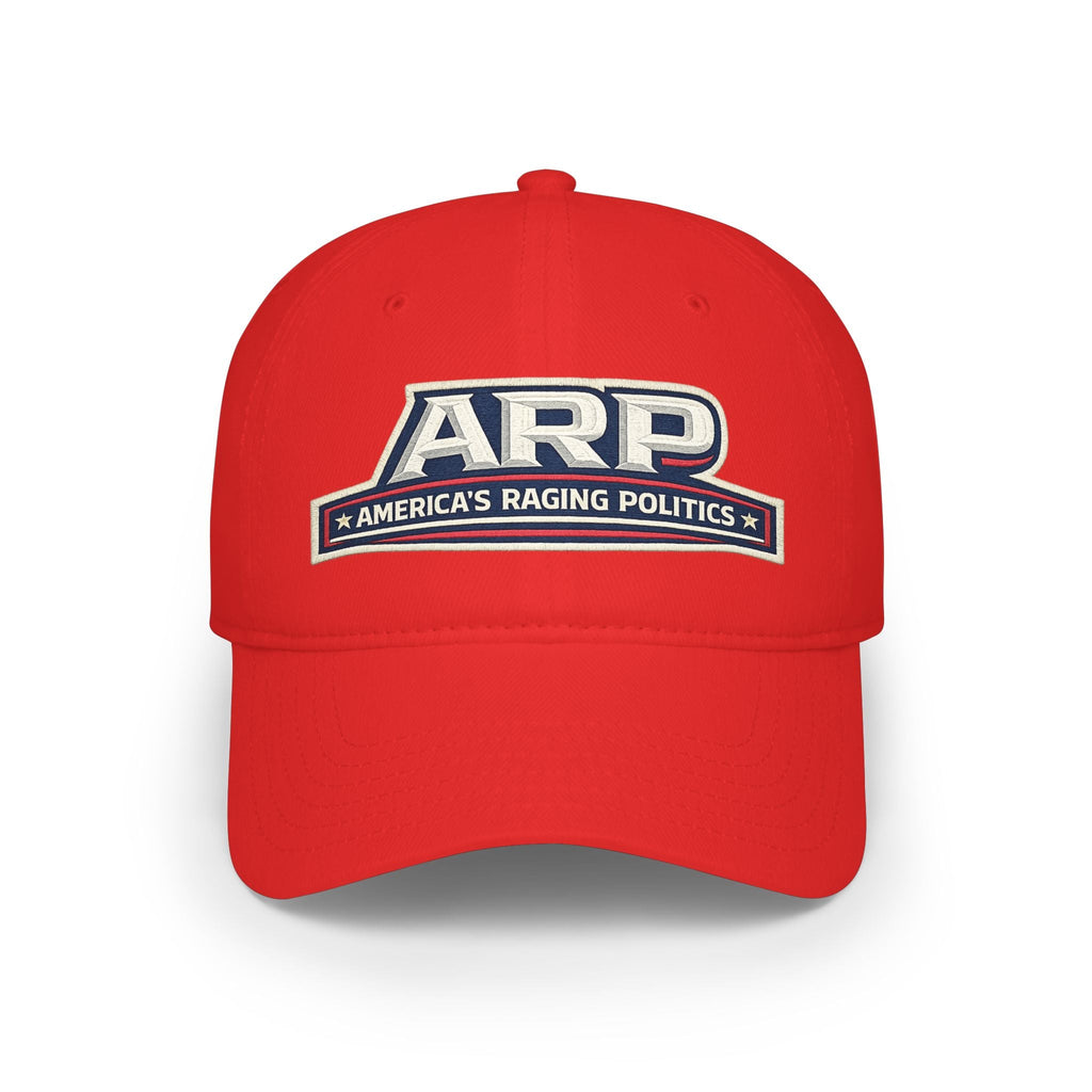 ARP "America's Raging Politics" Red Baseball Cap - Americas RAGING Politics