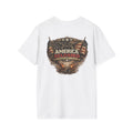 America Reloaded T-Shirt — Patriotic Flag Graphic Tee - Americas RAGING Politics