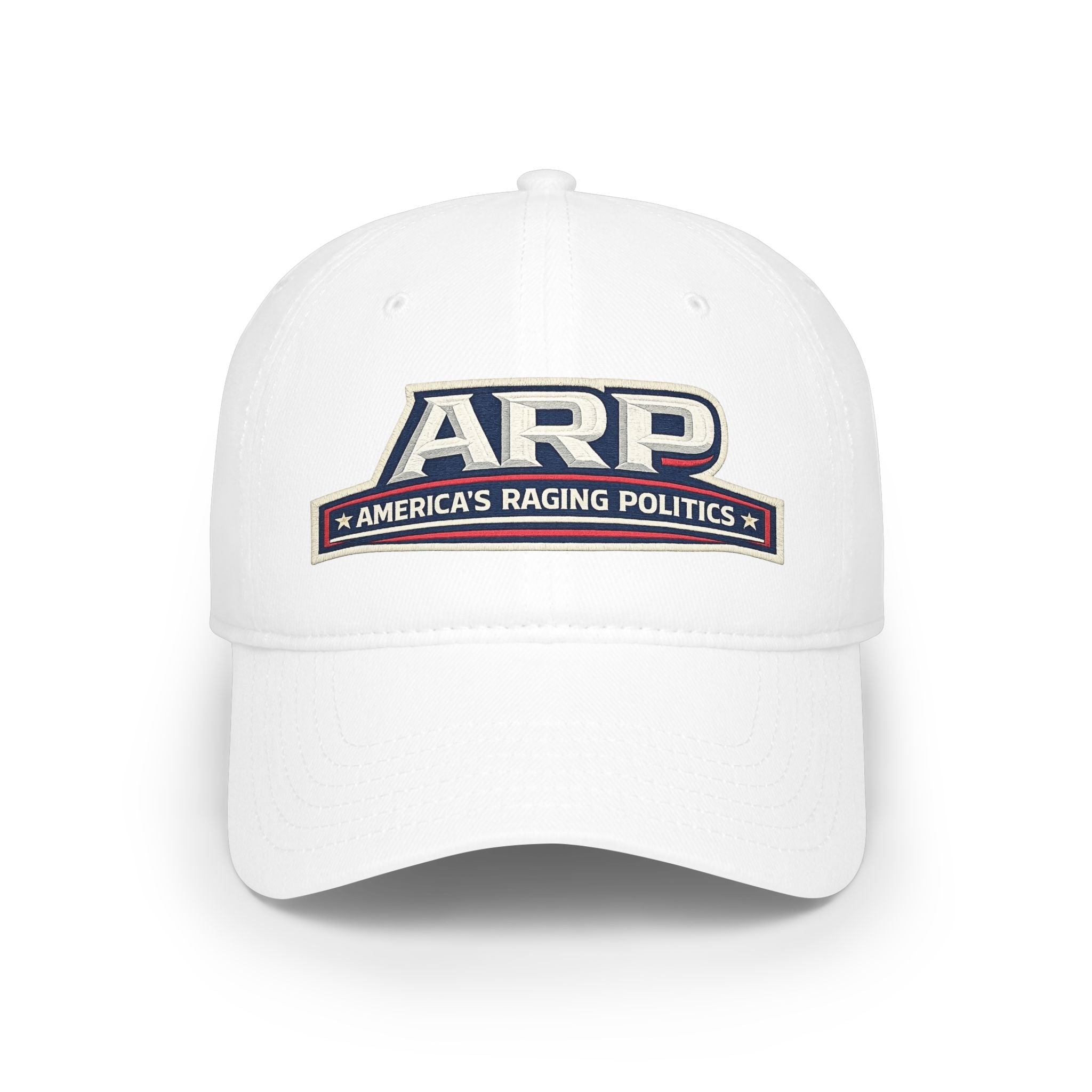 ARP "America's Raging Politics" Red Baseball Cap - Americas RAGING Politics