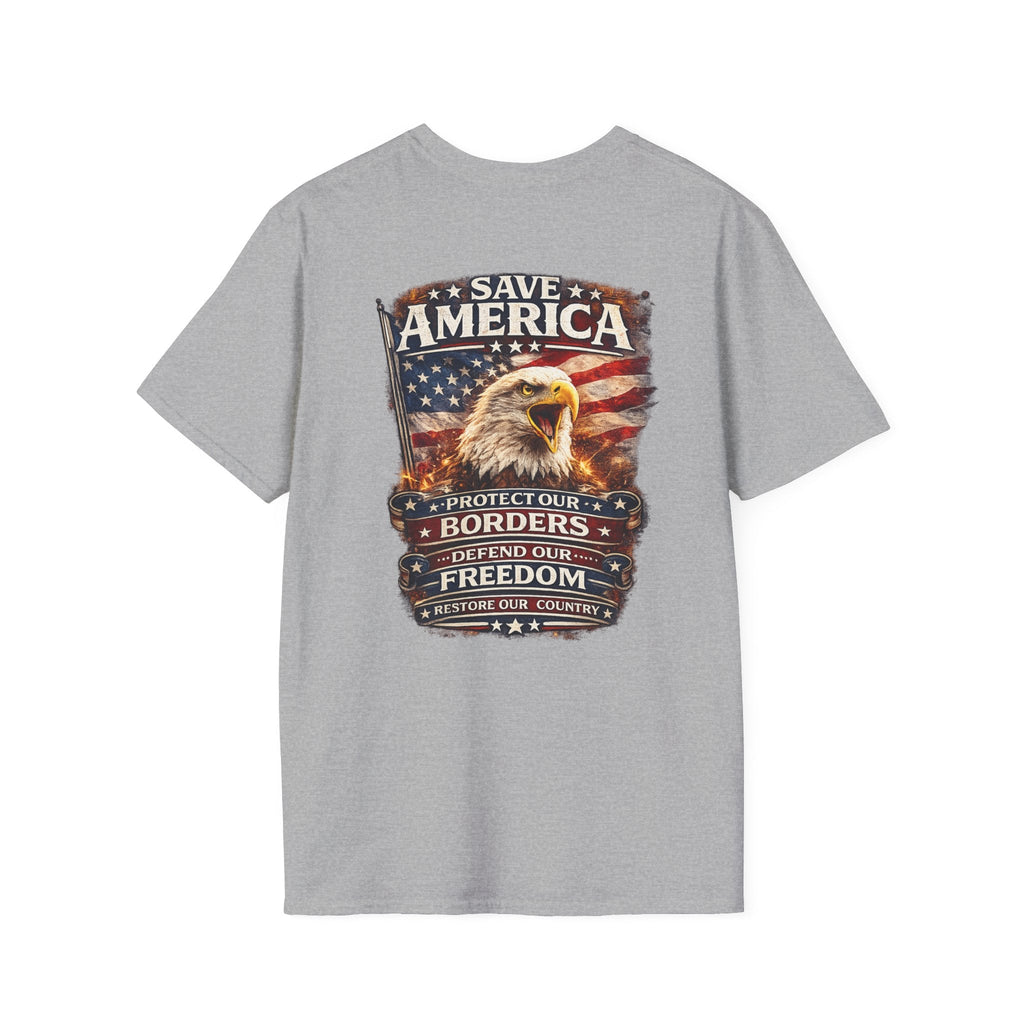 Save America Political T-Shirt - Americas RAGING Politics