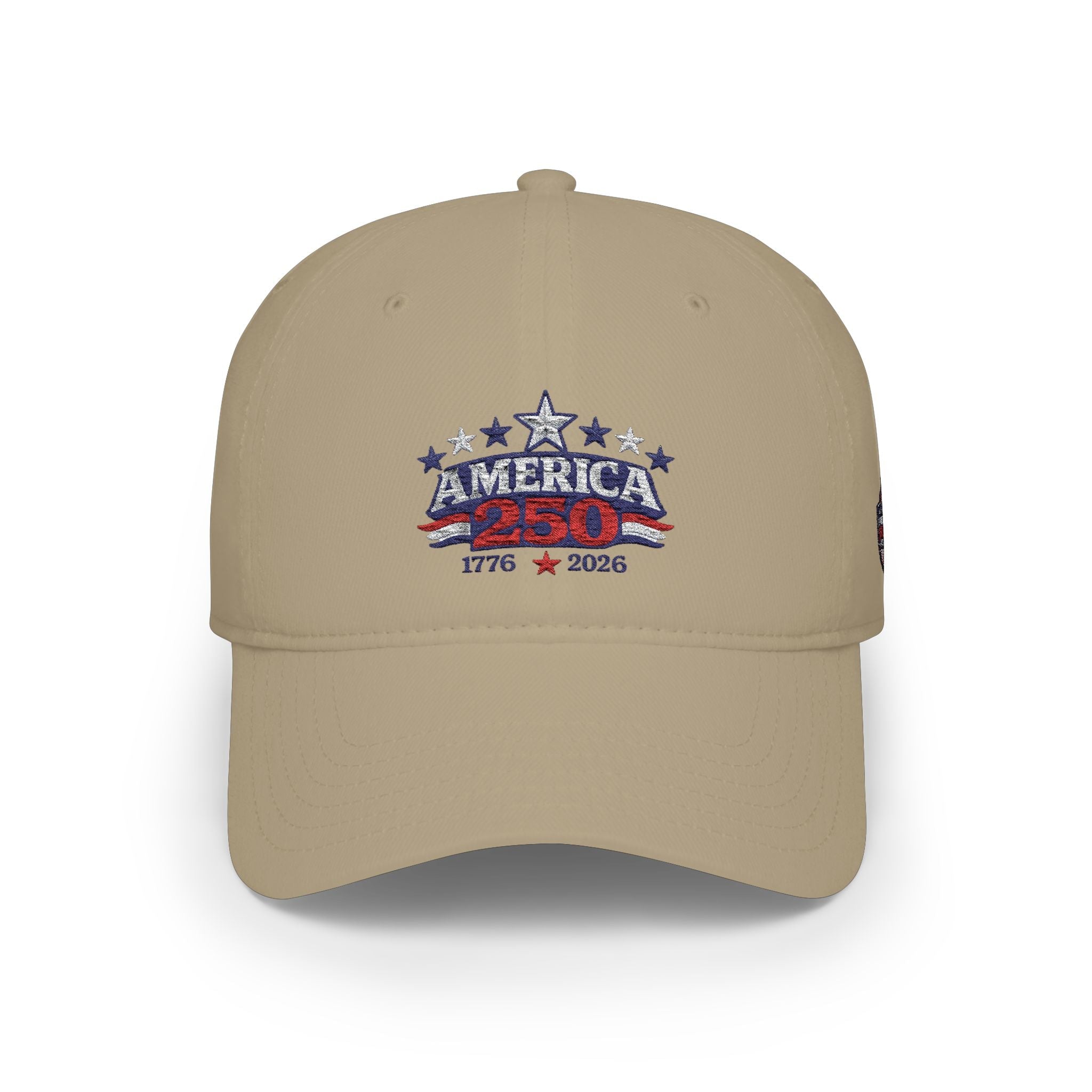 America 250 Embroidered Baseball Cap - Americas RAGING Politics