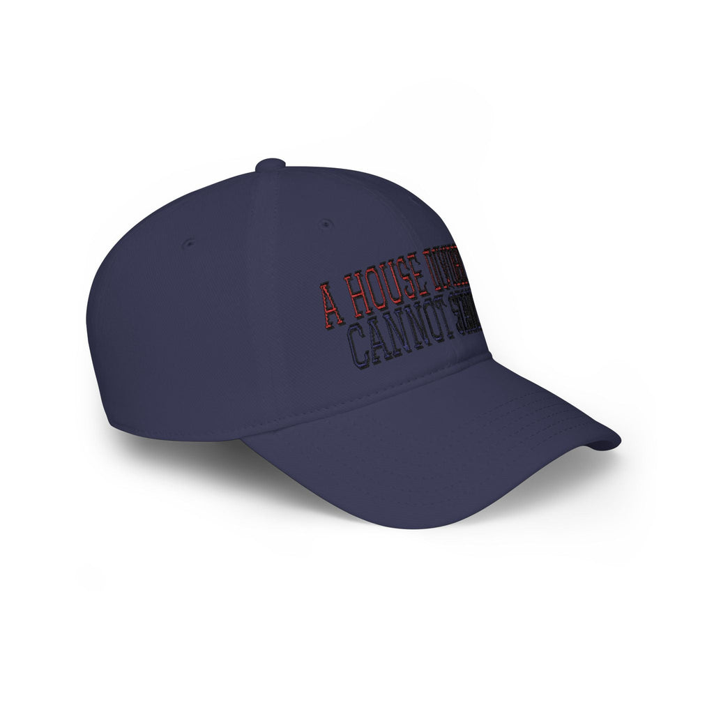 A House Divided Cannot Stand | Embroidered Patriotic Hat - Americas RAGING Politics