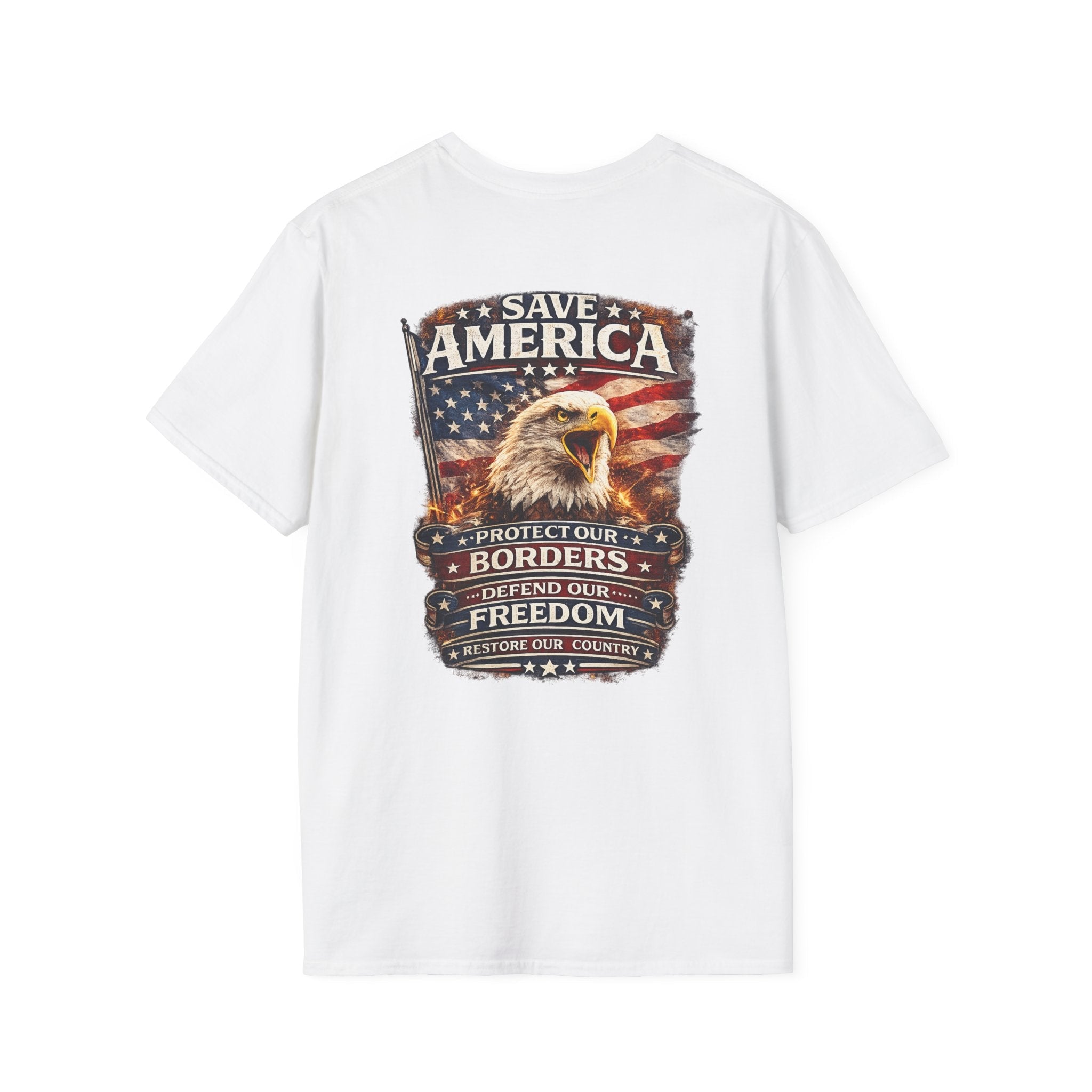 Save America Political T-Shirt - Americas RAGING Politics
