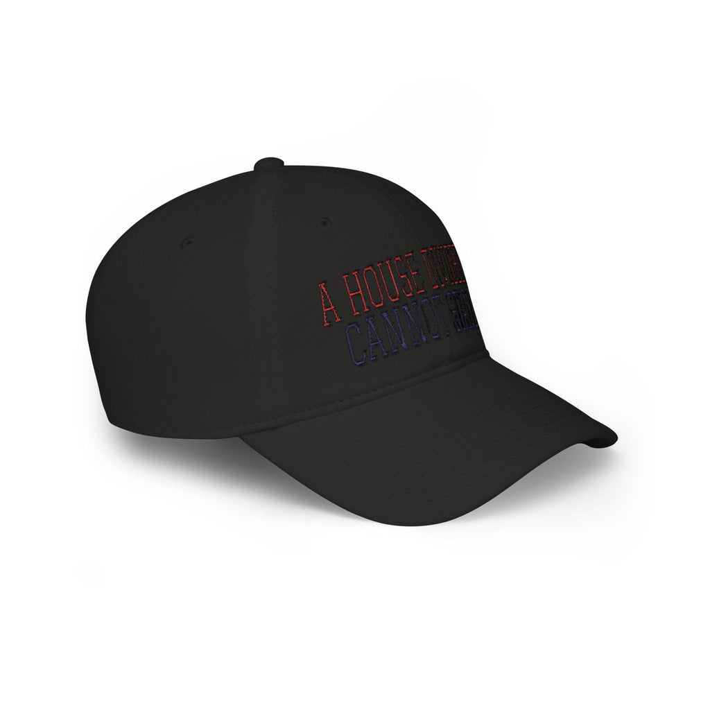 A House Divided Cannot Stand | Embroidered Patriotic Hat - Americas RAGING Politics