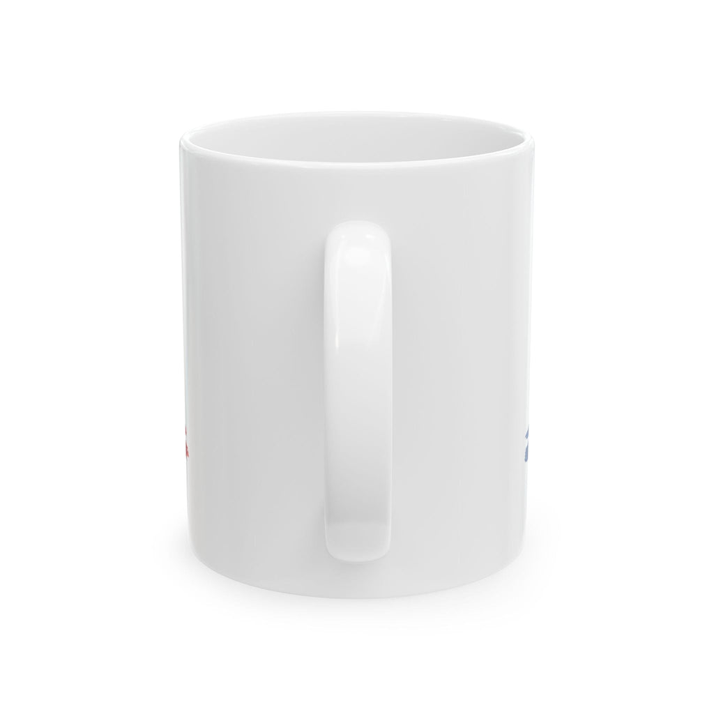 Politically Caffeinated Ceramic Mug – Patriotic Coffee Cup (11oz, 15oz) - Americas RAGING Politics