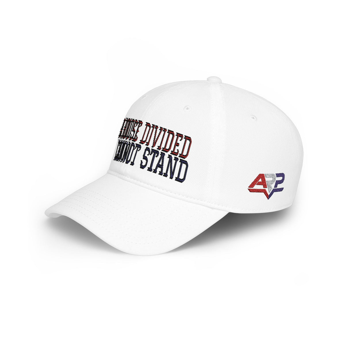 A House Divided Cannot Stand | Embroidered Patriotic Hat - Americas RAGING Politics