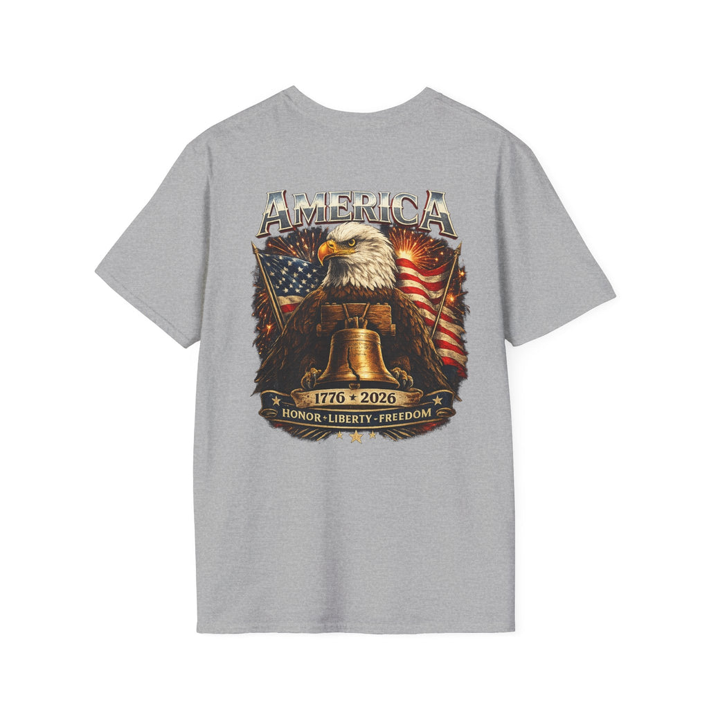America 250 Patriotic T-Shirt - Americas RAGING Politics