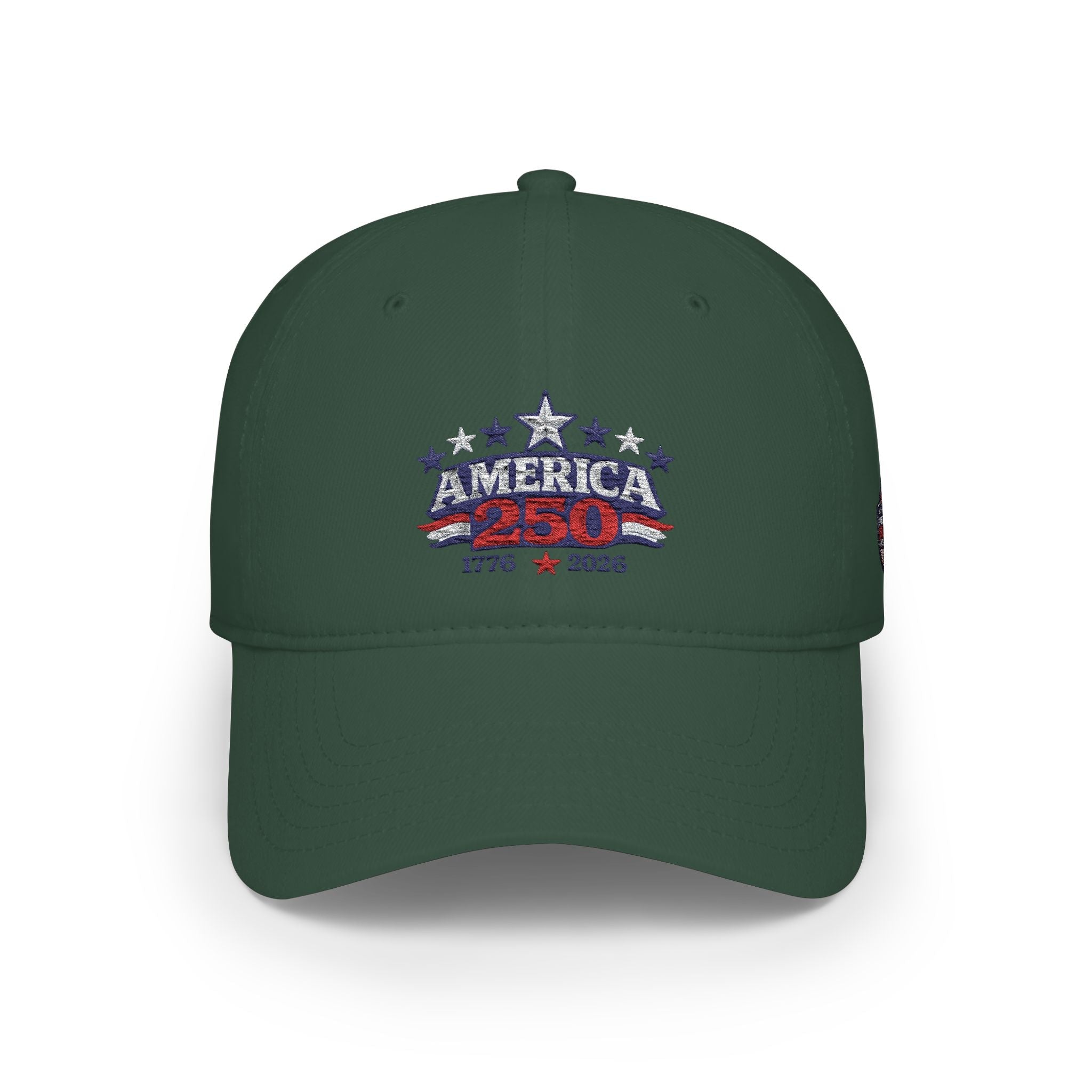 America 250 Embroidered Baseball Cap - Americas RAGING Politics