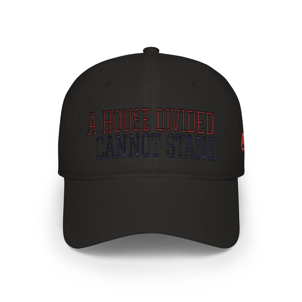 A House Divided Cannot Stand | Embroidered Patriotic Hat - Americas RAGING Politics
